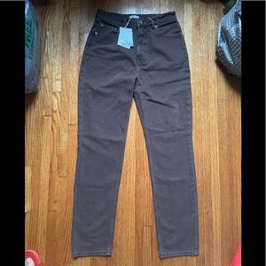 GANNI straight leg jeans
